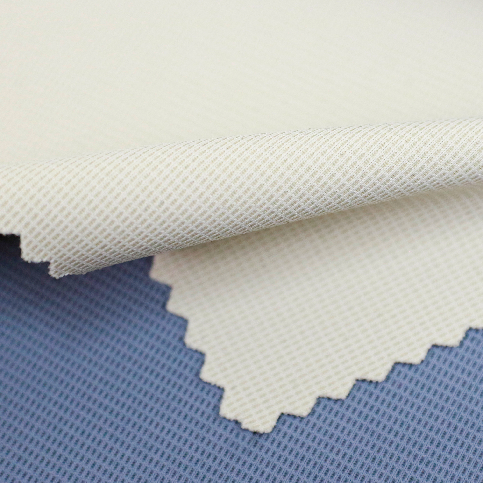 vải thun nylon thể thao mắt mè VTT0059